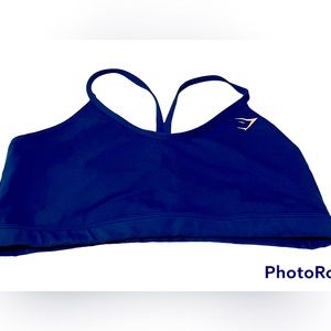 Gymshark bright blue sports bra